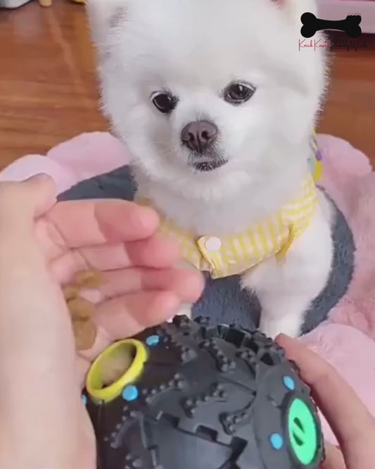 Dog Cat Pet Food Treat Ball Interactive Food Dispenser Pet Puzzle Toy