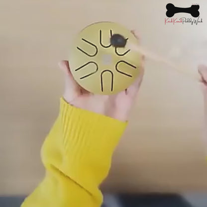 3 Inches 6 Notes Mini Steel Tongue Drum Handpan Drum Unique Gift
