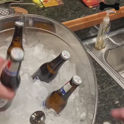 2PCS Stainless Steel 18/8 Bottle Chill Sticks Beer Chiller Pourer Cooler