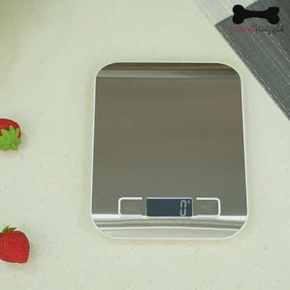 5KG/1G Electronic Digital Scale Stainless Steel Kitchen Postal Scale