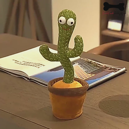 Dancing Cactus Plush Toy Succulent Electronic Shake with Cute Song Dance Gift
