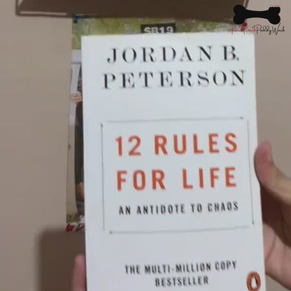 12 Rules For Life 2019 By Jordan B. Peterson Paperback Book