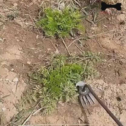 Stainless Steel Hand Weeder Rake Weed Remover Puller Manual Tool Garden