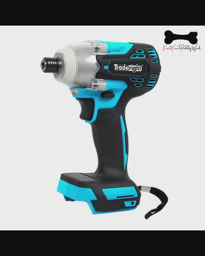 Traderight 21V Impact Driver Cordless,400Nm,2x2.0Ah,Kit