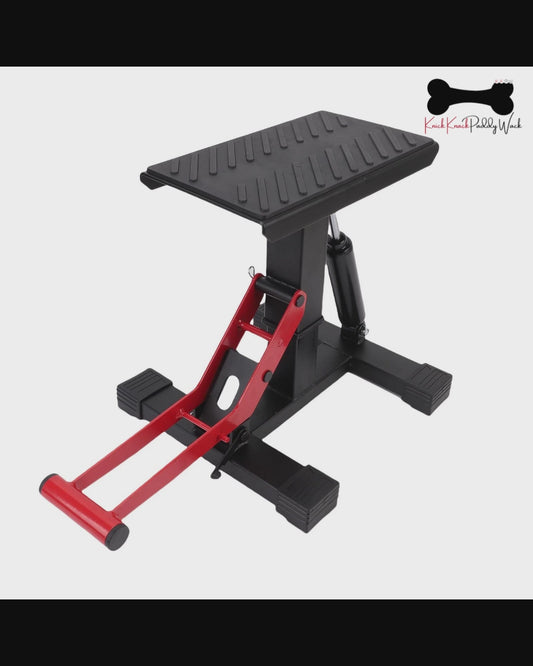 Monvelo Dirt Bike Lift Stand Hydraulic Motorcycle Jack 400kg