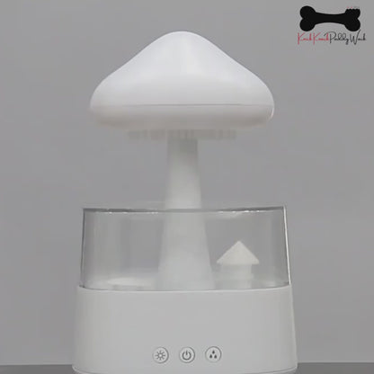 Rain Cloud Humidifier Desk Lamp Relaxing Aromatherapy USB Raindrop Sound Diffuser