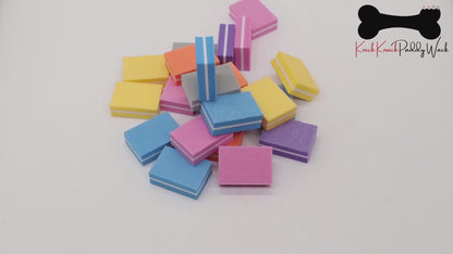 10-50pcs Nail File Buffer Block Sanding Sponge Acrylic Nail Art Buffing