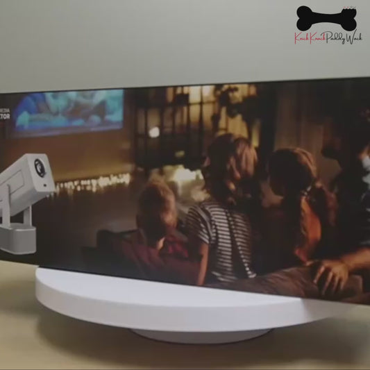 C360A Portable Projector LCD Android 13 Home Theater 300ANSI 4K Projector