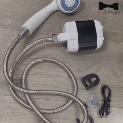 Portable Rechargeable Shower Pump Mobile Camping USB Electric Shower Outdoor