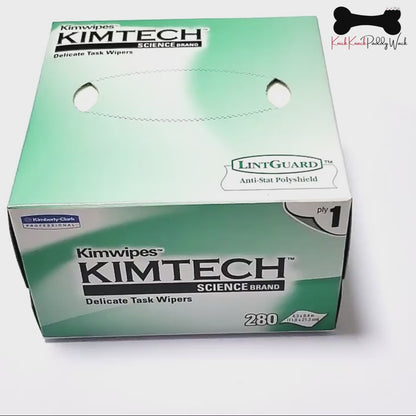 280 Wipers Kimtech Science Kimwipes Delicate Task  Fiber Cleaning Paper (KC34120)