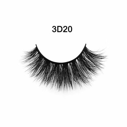 5 PAIRS Eyelashes Eye Lashes Natural Long Makeup False Mink Handmade Fake