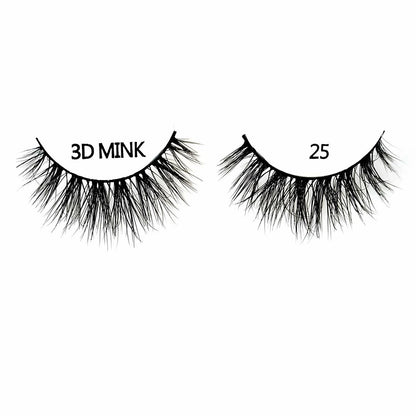 5 PAIRS Eyelashes Eye Lashes Natural Long Makeup False Mink Handmade Fake