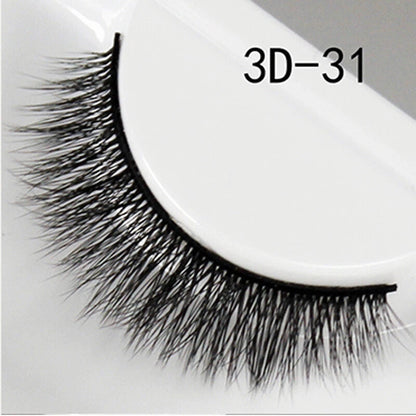 5 PAIRS Eyelashes Eye Lashes Natural Long Makeup False Mink Handmade Fake