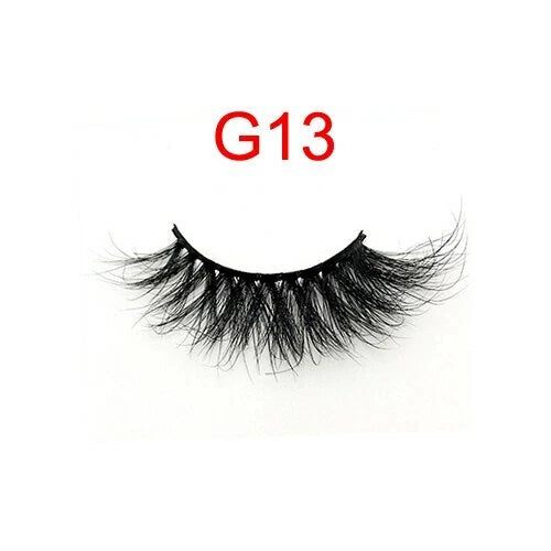5 PAIRS Eyelashes Eye Lashes Natural Long Makeup False Mink Handmade Fake