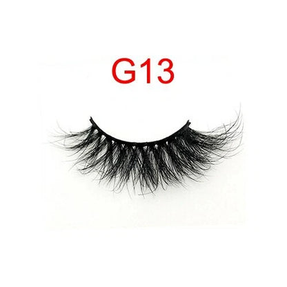 5 PAIRS Eyelashes Eye Lashes Natural Long Makeup False Mink Handmade Fake
