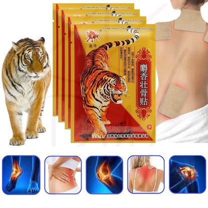 Tiger Balm Herbal Pain Relief Plaster Patches - 7 x 10 cm