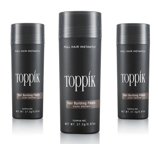 TOPPIK Hair Loss Building Fibers 27.5g Alopecia Keratin Thicker Concealer Fiber