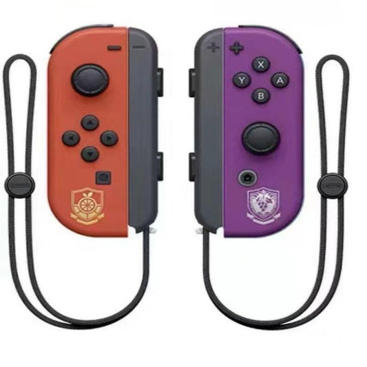 LIMITED EDITION Wireless Controller Gamepad For Nintendo Switch Joy Con Left + Right - Pokémon Scarlet & Violet + Wrist Strap