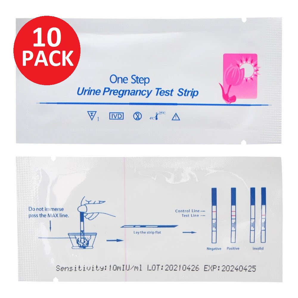 99.9% Accuracy Early Pregnancy Test Strips hCG diagnose sensitive urine strip fertility HPT kit