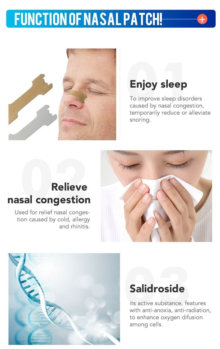 30-200 x Breathe Nasal Strips Better Anti Snore Strips Easier Stop Snoring comfort