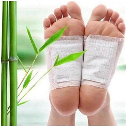 Detox Foot Pad Patches Pads Natural Plant Detox Herbal Toxin Removal Sticky Adhesive