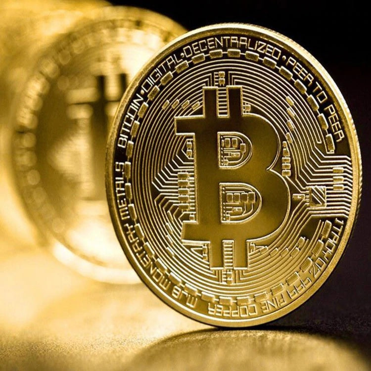 2023 Commemorative Gold Plated Bitcoin - Collectors Edition