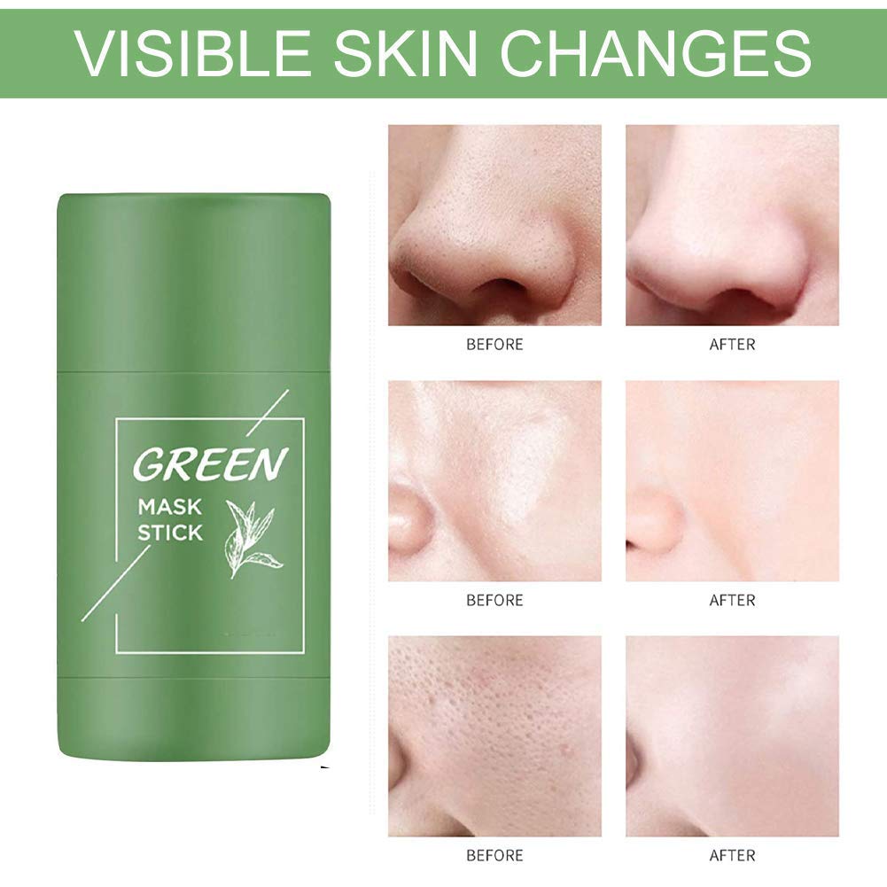 ORIGINAL Green Tea Mask Stick Facial Cleansing Oil Acne Deep Clean Pore