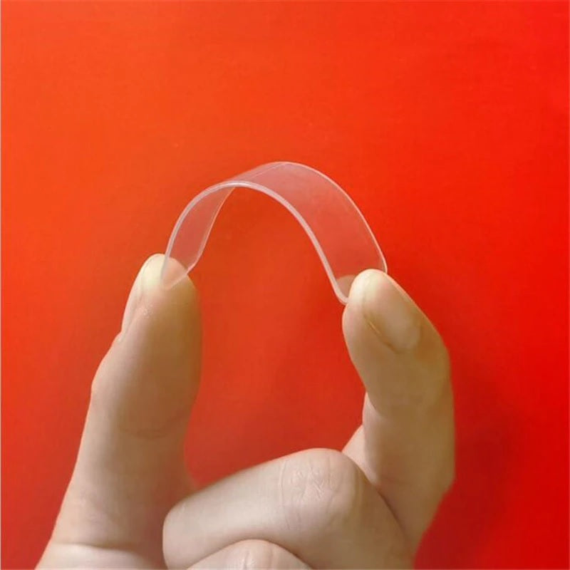 Invisible Strong Double Sided Adhesive Tape Clear Nano Waterproof Traceless Wash