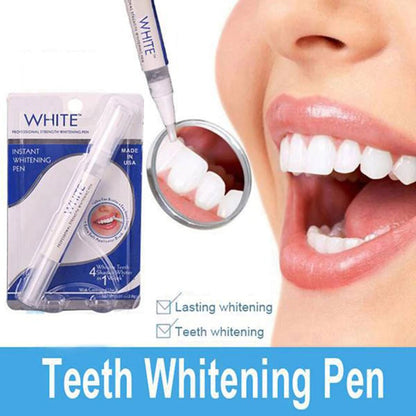 Dazzling White Instant Teeth Whitening Pen Cleaning Rotary Peroxide Bleaching