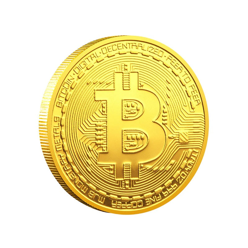 2023 Commemorative Gold Plated Bitcoin - Collectors Edition