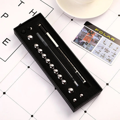 Modular Magnetic Magic Fidget Polar Pen Box Set -  Neutral Stress Relief