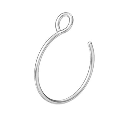 Fake Nose Ring Hoop Septum Lip C Clip Earring Piercing Body Jewellery Piercing