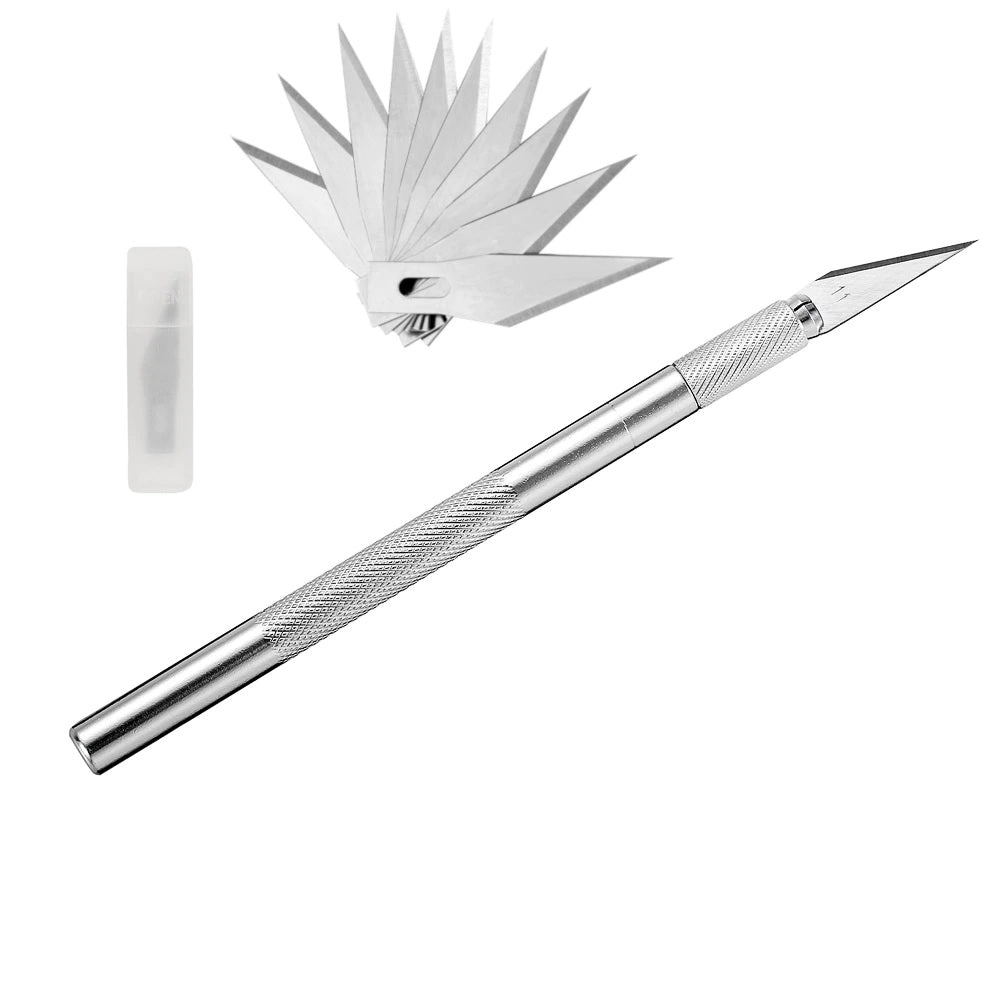 Model Hobby Cutting Precision 11 Blade Crafts Art Knife Exacto Razor