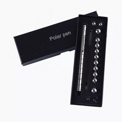 Modular Magnetic Magic Fidget Polar Pen Box Set -  Neutral Stress Relief